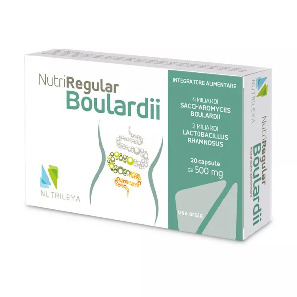 NutriRegular Boulardii 20 Capsule Nutrileya De La Botaniq Ro Simte