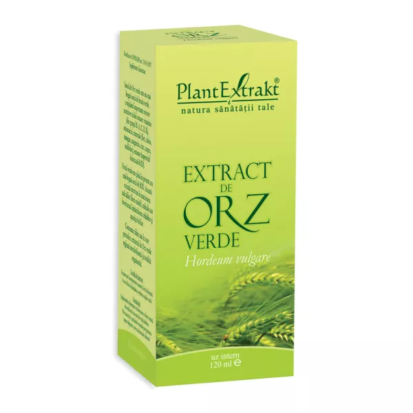 Extract De Orz Verde Ml Plantextrakt De La Botaniq Ro Simte