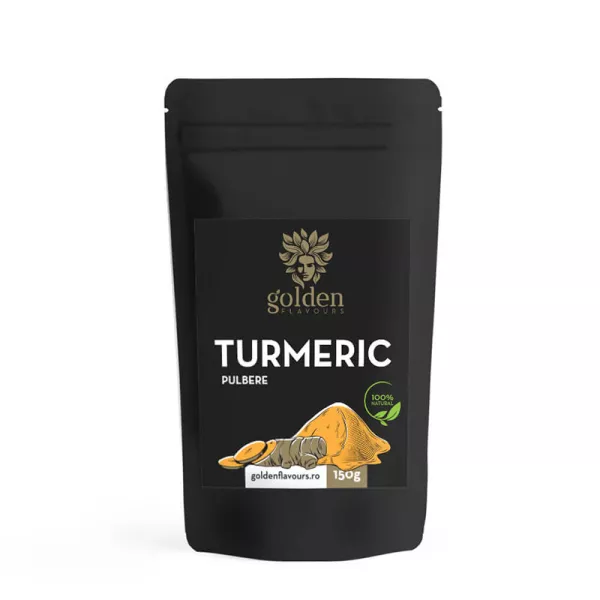 Turmeric Pulbere Naturala Grame Golden Flavours De La